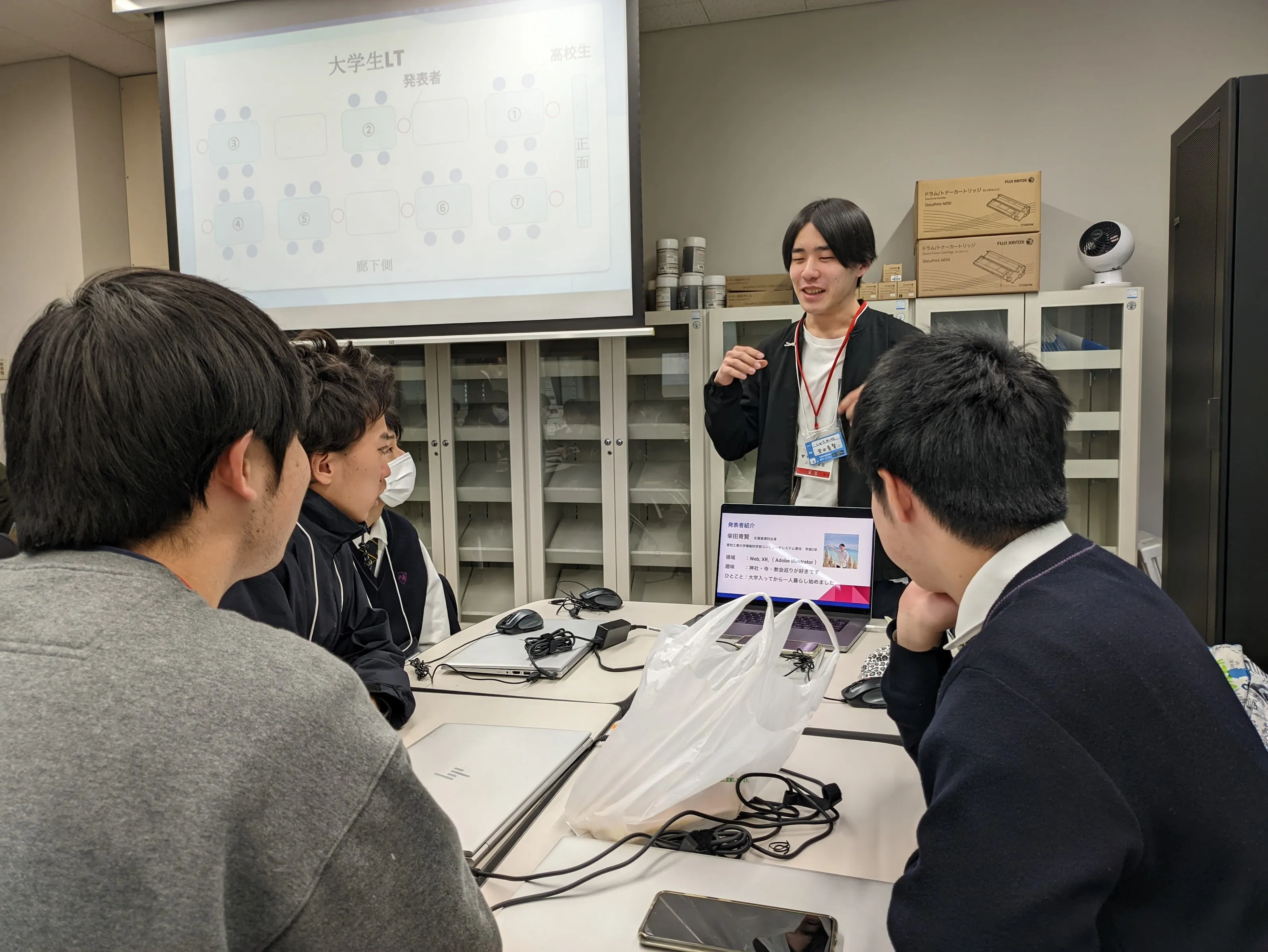 名電高校との交流会に参加しました！
